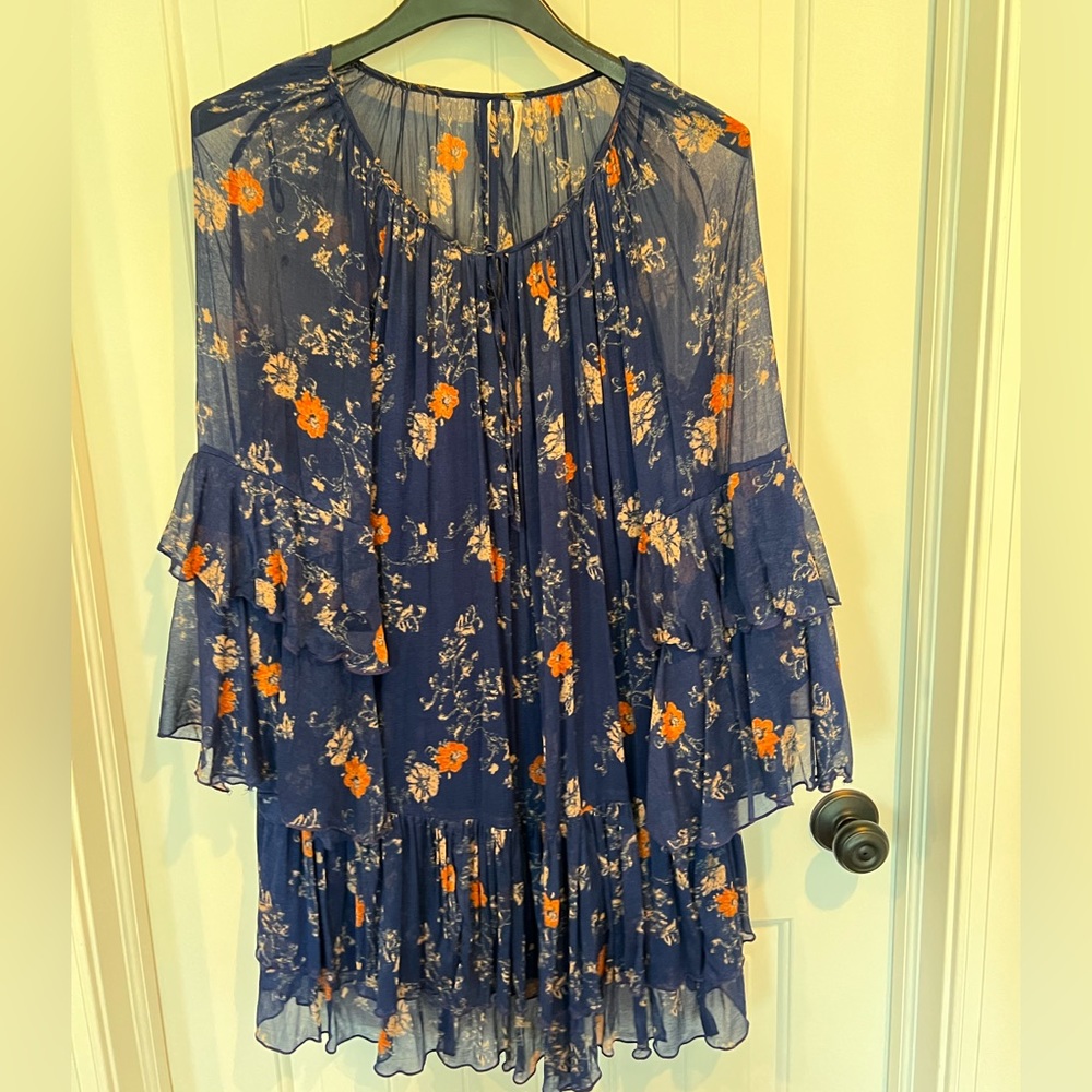 Free People Boho Floral Dress